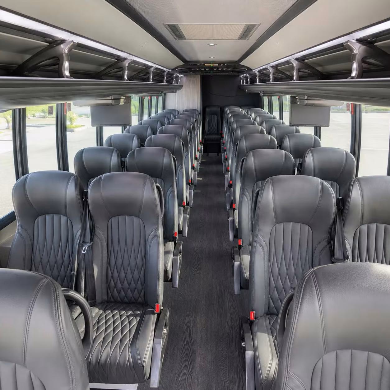 25 passenger minibus inside